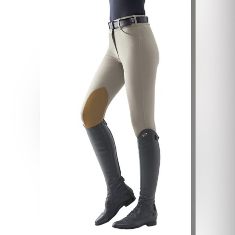 The Tailored Sportsman Trophy Hunter Tan Mid-Rise Breech